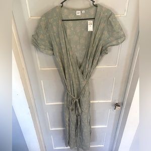 Gap Wrap Dress XL NWT